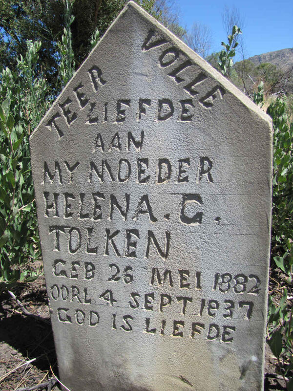 TOLKEN Helena G. 1882-1937