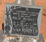 ROOYEN Philip Rudolf, van 1913-1966