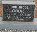 COOK John Nicol 1940-1994