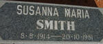 SMITH Susanna Maria 1914-1981