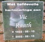 RAATH Vic 1922-2002