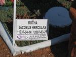 BOTHA Jacobus Herculas 1937-2007