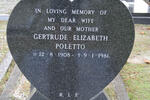 POLETTO Gertrude Elizabeth 1908-1981