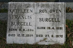 BURGELL Roy Owen 1891-1970 & Kathleen Francis 1898-1998