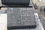 TALBOT Clifford Niel 1929-1987