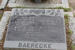 BAERECKE Wilhelm 1912-1982 &  Lieselotte GIRNDT 1921-1978
