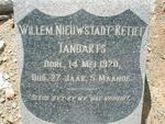 RETIEF Willem Nieuwstadt -1920
