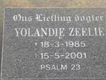 ZEELIE Yolandie 1985-2001