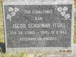 SCHOEMAN Jacob 1883-1942 