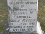 CAMPBELL Heleina L.W. nee DU PLESSIS 1883-1930