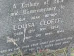 CLOETE Louisa 1865-1945