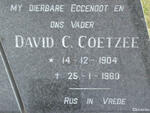 COETZEE David C. 1904-1980