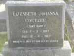 COETZEE Elizabeth Johanna 1887-1967
