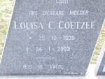 COETZEE Louisa C. 1906-2003