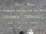 CROMHOUT Johanna 1903-1949