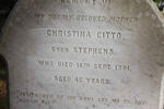 CITTO Christina nee STEPHENS -1901