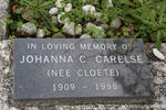 CARELSE Johanna C. nee CLOETE 1909-1996