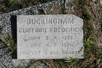 BUCKINGHAM Clifford Frederick 1938-1971