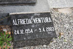 VENTURA Alfrieda 1954-2003