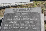 VISAGE Hans Jacob 1881-1954 & Chrissie Louisa 1882-1961