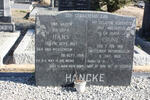 HANCKE Hans -1965 & Cronie -1960