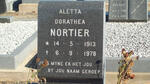 NORTIER Aletta Dorathea 1913-1978