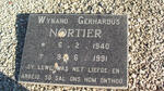 NORTIER Wynand Gerhardus 1940-1991