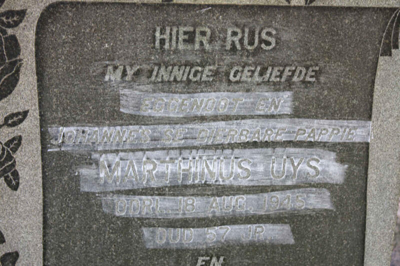 UYS Marthinus -1945