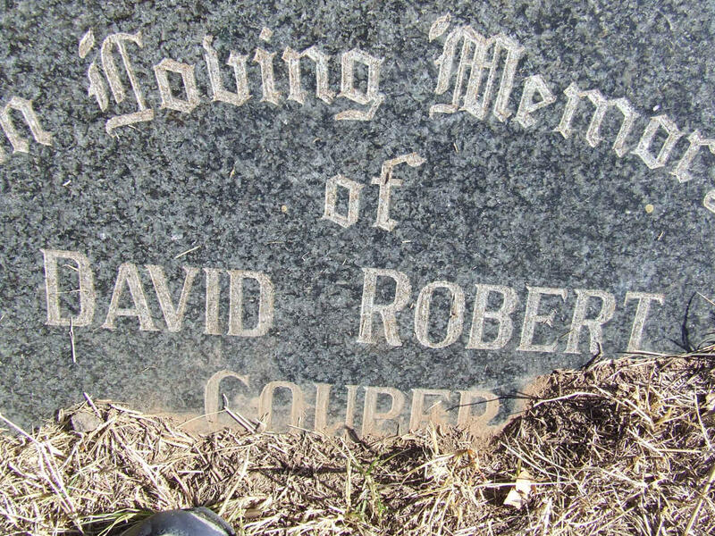 COUPER David Robert