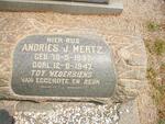 MERTZ Andries J. 1897-1947