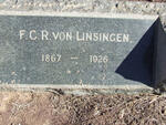 LINSINGEN F.C.R., von 1867-1926 