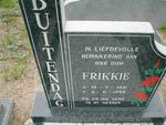 BUITENDAG Frikkie 1931-1998