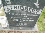 HIBBERT John Benjamin 1940-1993