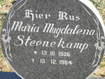 STEENEKAMP Maria Magdalena 1936-1984