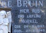 BRUIN Morkel, de 1947-1947