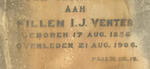 VENTER Willem I.J. 1856-1906