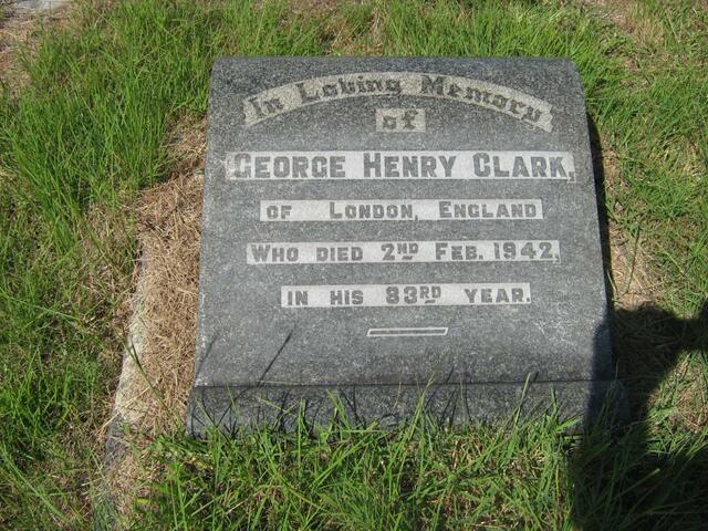 CLARK George Henry -1942