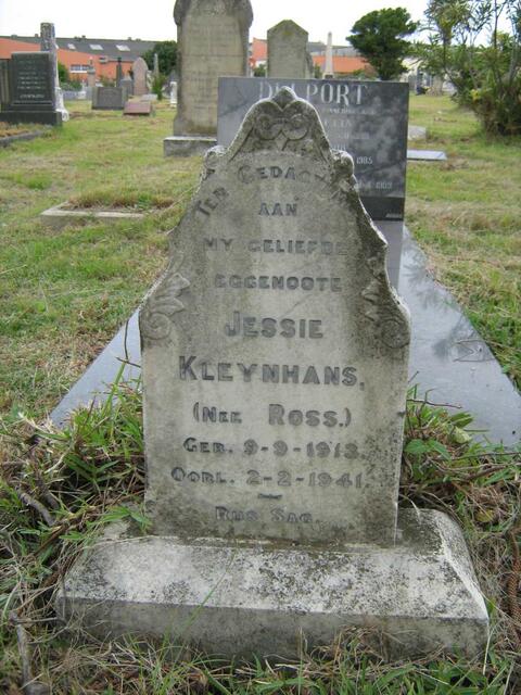 KLEYNHANS Jessie 1913-1941