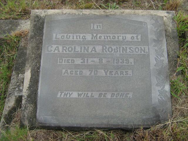 ROBINSON Carolina -1939