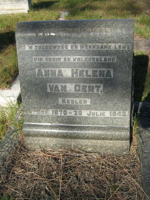 GENT Anna Helena, van nee KESLER 1870-1940