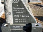 HARTWELL Barry P. 1952-1972