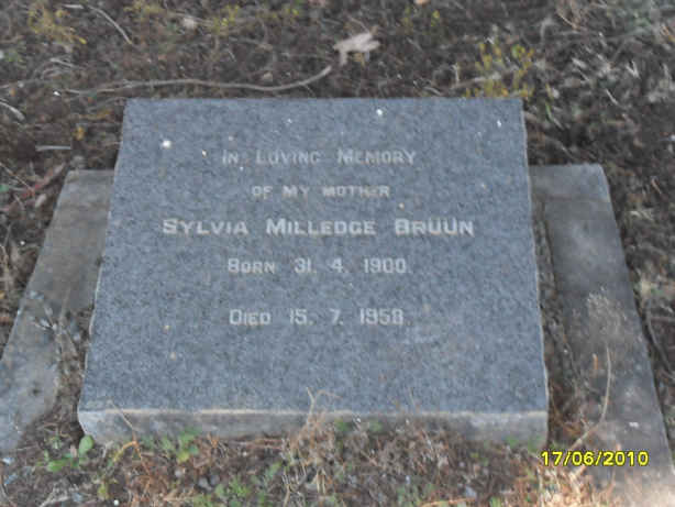 BRÜÜN Sylvia Milledge 1900-1958