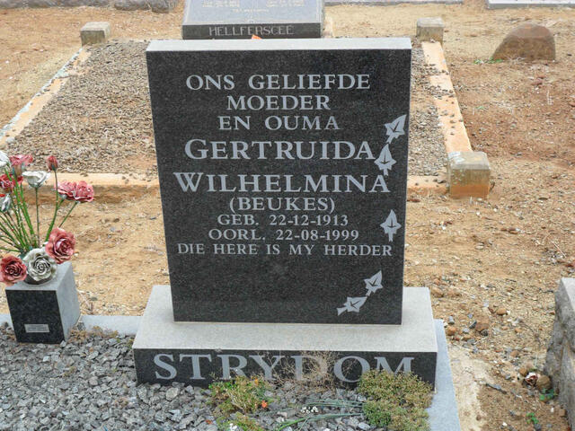 STRYDOM Gertruida Wilhelmina nee BEUKES 1913-1999