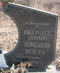 GONCALVES Jorge Manuel Leopoldo 1946-2003