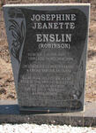 ENSLIN Josephine Jeanette nee ROBINSON 1943-2004