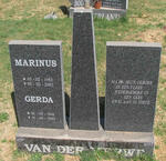 MERWE Marinus, van der 1983-2002 &  Gerda 1961-2003