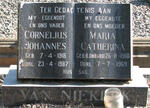 NIEKERK Cornelius Johannes, van 1918-1987 & Maria Catharina LOMBARD 1918-1969
