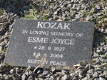 KOZAK Esmé Joyce 1927-2004