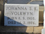 VOLKWYN Johanna S.K. 1905-1976