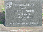 WELMAN Jurie Hendrik 1891-1971